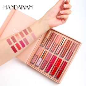 12Color Matte Liquid Lipstick Kit Non Stick Cup Waterproof Lip Gloss Long Lasting Korean Cosmetics Makeup For Women 12Color Matte Liquid Lipstick Kit Non Stick Cup Waterproof Lip Gloss Long Lasting Korean Cosmetics Makeup For Women